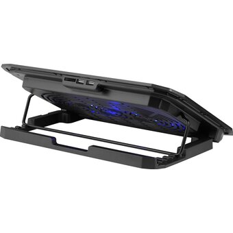  Теплоотводящая подставка Defender NS-513 (29513) Blue Led Grey 