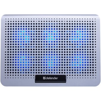 Теплоотводящая подставка Defender NS-520 ( 29520) Blue Led Grey   Теплоотводящая подставка Defender NS-520 ( 29520) Blue Led Grey