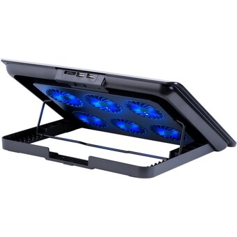 Теплоотводящая подставка Defender NS-520 ( 29520) Blue Led Grey   Теплоотводящая подставка Defender NS-520 ( 29520) Blue Led Grey