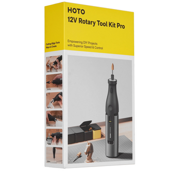  Гравер HOTO HFE0018GL 12V Rotary Tool Kit Pro 