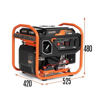  Генератор Daewoo GDA 4600Ei 