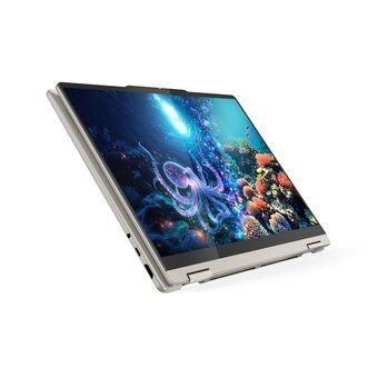  Ноутбук Lenovo Yoga 7 14AKP10 (83JR0062RK) 14", трансформер, OLED, AMD Ryzen AI 7 350 2ГГц, 8 ядер, 24ГБ LPDDR5x, 1ТБ SSD, AMD Radeon 860M, без ОС 