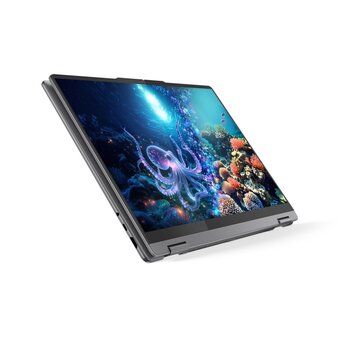  Ноутбук Lenovo Yoga 7 16ILL10 (83JT0028RK) 16", трансформер, OLED, Core Ultra 7 256V 2.2ГГц, 8 ядер, 16ГБ LPDDR5x, 1ТБ SSD, Intel Arc 140V, без ОС 