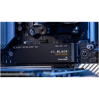  SSD WD Black SN7100 (WDS100T4X0E) 1TB , M.2 2280, PCI-E 3x4, R/W - 7250/6900 MB/s 3D-NAND TLC 