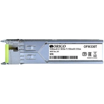  SFP-трансивер ORIGO OFM330T/10KM/A1A WDM 1000Base-BX-D (Simplex LC), TX 1550нм, RX 1310нм, одномод, до 10км 