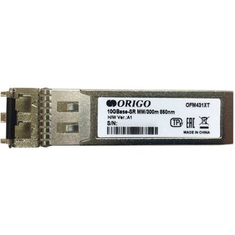  Трансивер SFP+ ORIGO OFM431XT/A1A 10GBase-SR (Duplex LC), 850нм, многомод, до 300м 