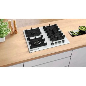  Варочная поверхность Bosch PNK6B2P40R белый 