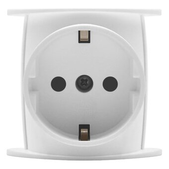  Тройник Defender TG-04 (99111) 3 розетки, заземление, белый 