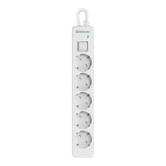  Сетевой фильтр DEFENDER DFS 131 (99430) white 