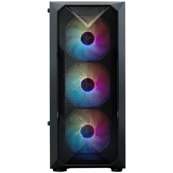  Корпус XASTRA A304 4FRGB Black (A304-4FC12F) ATX/Mesh/halfl-size TG/4x120mm FRGB FC fans 