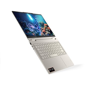  Ноутбук Lenovo Yoga 7 14AKP10 (83JR0060RK) 14", трансформер, OLED, AMD Ryzen AI 5 340 2ГГц, 6 ядер, 24ГБ LPDDR5x, 1ТБ SSD, AMD Radeon 840M, без ОС 