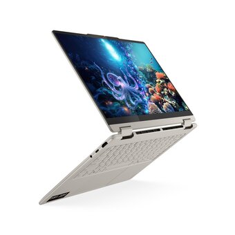  Ноутбук Lenovo Yoga 7 14AKP10 (83JR0060RK) 14", трансформер, OLED, AMD Ryzen AI 5 340 2ГГц, 6 ядер, 24ГБ LPDDR5x, 1ТБ SSD, AMD Radeon 840M, без ОС 