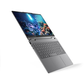 Ноутбук Lenovo Yoga 7 14ILL10 (83JQ007YRK) 14", трансформер, OLED, Ultra 7 256V 2.2ГГц, 8 ядер, 16ГБ LPDDR5x, 512ГБ SSD, Intel Arc 140V, без ОС 