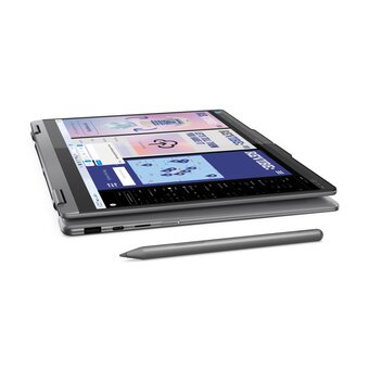  Ноутбук Lenovo Yoga 7 14ILL10 (83JQ007YRK) 14", трансформер, OLED, Ultra 7 256V 2.2ГГц, 8 ядер, 16ГБ LPDDR5x, 512ГБ SSD, Intel Arc 140V, без ОС 
