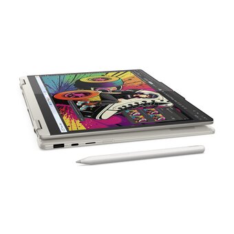  Ноутбук Lenovo Yoga 7 14AKP10 (83JR005YRK) 14", трансформер, OLED, AMD Ryzen AI 5 340 2ГГц, 6 ядер, 24ГБ LPDDR5x, 1ТБ SSD, AMD Radeon 840M, W11H 