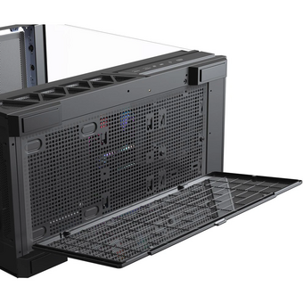  Корпус XASTRA Q700 7ARGB-C10-UC Black (Q700-7FM12A-C10-UC) ATX/Aquarium/Screewless/7x120mm ARGB PWM mirror fans/Argb+PWM HUB 10port/Type C 