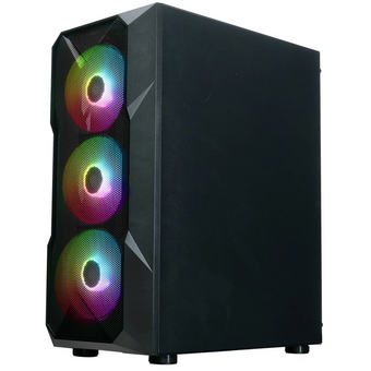  Корпус XASTRA A304 4FRGB Black (A304-4FC12F) ATX/Mesh/halfl-size TG/4x120mm FRGB FC fans 