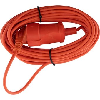  Удлинитель силовой PROconnect Pro-Uc (11-7105) 2x0.75кв.мм 1розет. 10м ПВС 6A без катушки оранжевый 