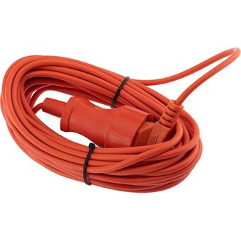  Удлинитель силовой PROconnect Pro-Uc (11-7105) 2x0.75кв.мм 1розет. 10м ПВС 6A без катушки оранжевый 