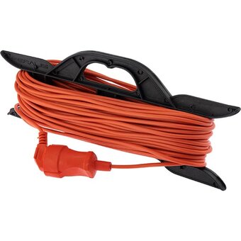  Удлинитель силовой PROconnect ПВС (11-7113) 2x0.75кв.мм 1розет. 30м ПВС 6A пласт.рамка оранжевый 