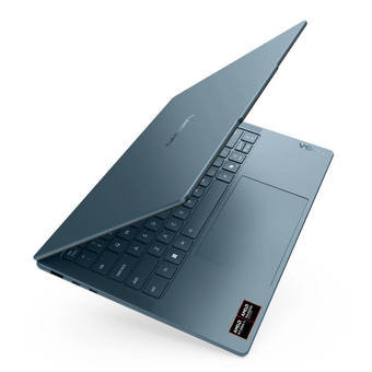  Ноутбук Lenovo Yoga Slim7 14AKP10 (83JY0009RK) 14", OLED, AMD Ryzen AI 5 340 2ГГц, 6 ядер, 16ГБ LPDDR5x, 1ТБ SSD, AMD Radeon 840M, W11H, бирюзовый 