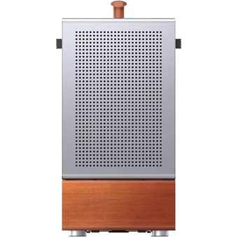  Корпус JONSBO T7 Silver без БП, боковая панель из закаленного стекла, mini-ITX, micro-ATX, серебристый 