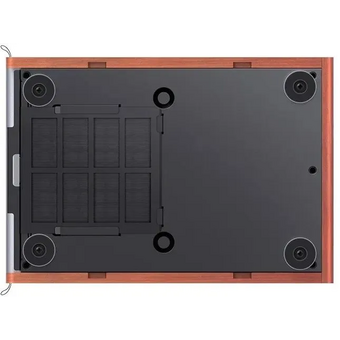  Корпус JONSBO T7 Silver без БП, боковая панель из закаленного стекла, mini-ITX, micro-ATX, серебристый 