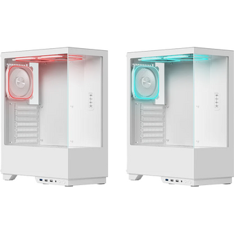  Корпус Defender HyperHub (25133) белый, ATX, 3fans, switch M/BSync 