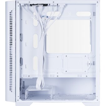  Корпус 1STPLAYER DK D4-M ARGB White (D4-M-WH-2F7-14-W-1F7-W) / mATX / 2x140mm 1x120mm ARGB fans 