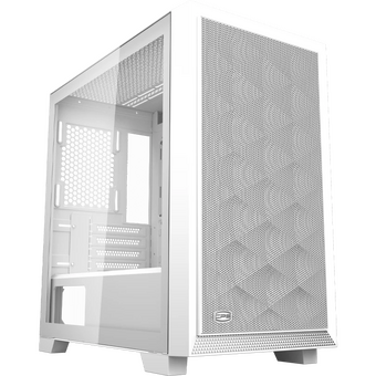  Корпус PcCooler C3D310 WH, без БП, Mini-Tower, TG, Mesh, no fans, 2xUSB-A 3.0, mATX, mITX White 