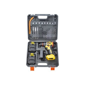  Дрель аккумуляторная Edon AD-21PBL набор ударный 