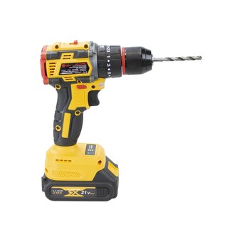  Дрель аккумуляторная Edon AD-21PBL набор ударный 