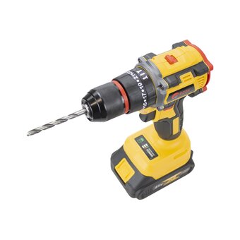  Дрель аккумуляторная Edon AD-21PBL набор ударный 