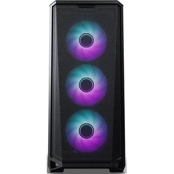  Корпус PHANTEKS Eclipse G400A (PH-EC400GA_DBK01), Black, 4x140mm ARGB Fan + ARGB Strip, боковая панель Tempered Glass, Mid-Tower 