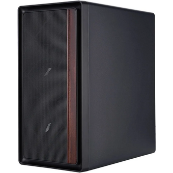  Корпус 1STPLAYER WD1 Black (WD1-BK-3F) / mATX / 3x120mm fans 