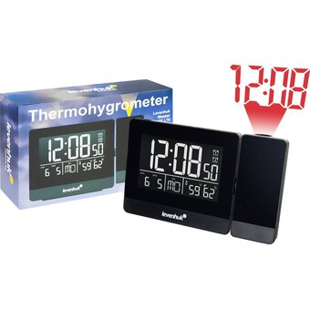  Термогигрометр Levenhuk L70 (78889) с проекцией черный 