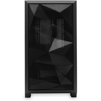  Корпус HSPD M340 (M340-TGBK), без БП, Mesh Mid Tower, Black, TG, 0.5 SPCC, no fans, mATX, mITX, 165/350/200mm, 2x2.5", 4xPCI, 1xUSB-A 3.0 