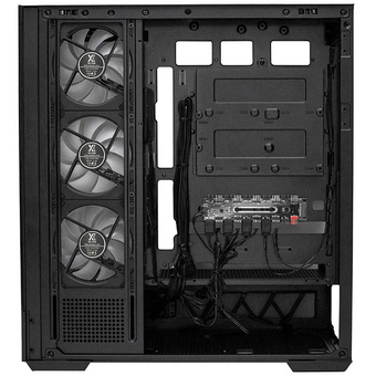  Корпус XASTRA Q700 4ARGB-C10-UC Black (Q700-4FM12A-C10-UC) ATX/Aquarium/Screewless/4x120mm ARGB PWM mirror fans/Argb+PWM HUB 10port/Type C 
