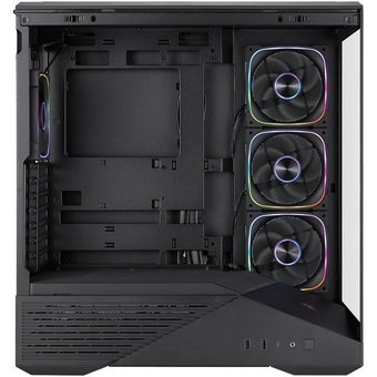  Корпус 1STPLAYER GM7 ARGB Black (GM7-BK-3FN7R-1FN7) / ATX / 4x120mm ARGB fans 