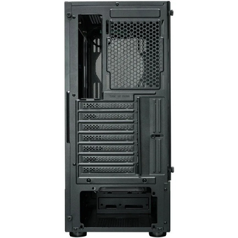  Корпус XASTRA A304 4ARGB-C6 Black (A304-4FC12A-C6) ATX/Mesh/half-size TG/4x120mm ARGB FC fans/Argb+PWM HUB 6port 