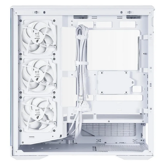  Корпус 1STPLAYER GM7 ARGB White (GM7-WH-3FN7R-W-1FN7-W) / ATX / 4x120mm ARGB fans 