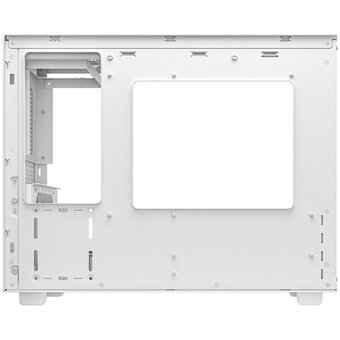  Корпус Deepcool CH160 Plus WH без БП, боковое окно (закаленное стекло), белый, Micro ATX/Mini-ITX 