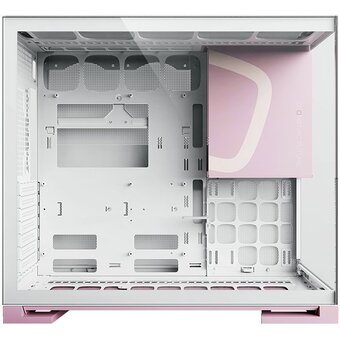  Корпус Geometric Future Model 5 (1AM5WKPK00100), без БП, Midi-Tower, TG, no fans, 2xUSB-A 3.0, 1xUSB 3.2 Type-C, E-ATX, ATX, mITX Pink 