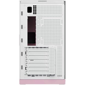  Корпус Geometric Future Model 5 (1AM5WKPK00100), без БП, Midi-Tower, TG, no fans, 2xUSB-A 3.0, 1xUSB 3.2 Type-C, E-ATX, ATX, mITX Pink 
