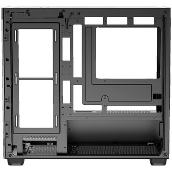  Корпус Ocypus Gamma C52 BK (Gamma-C52-B-KD000XX-GL) mATX / win / black / no PSU / Tempered Glass 