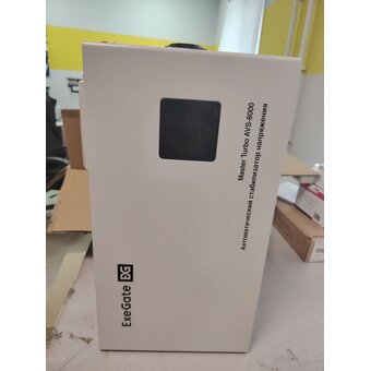  УЦ Стабилизатор напряжения ExeGate Master Turbo AVS-8000 (EX291750RUS) (плохая упаковка, б/у, пересборка панели управления) 