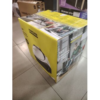  УЦ Пароочиститель напольный Karcher SV 7 (1.439-490.0) (плохая упаковка, б/у) 