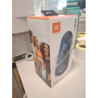  УЦ Портативная акустическая система JBL Flip 7 синий (плохая упаковка, акб хватает на 3 часа) 