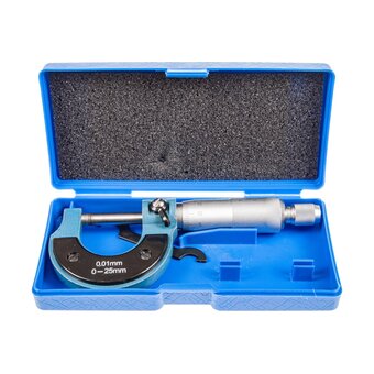  Микрометр Эврика ER-00025 (0-25мм, 0.01мм) 