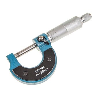  Микрометр Эврика ER-00025 (0-25мм, 0.01мм) 